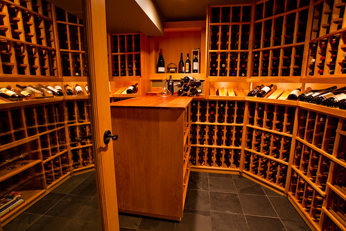 Our Holiday Decor: The Wine Cellar is Done! on Flickr