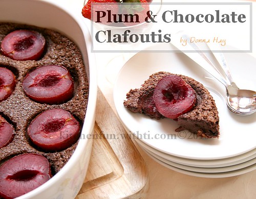plum & Chocolate Clafoutis 2