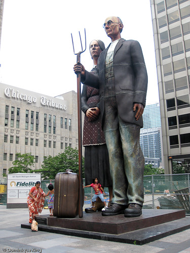 Public art in Chicago