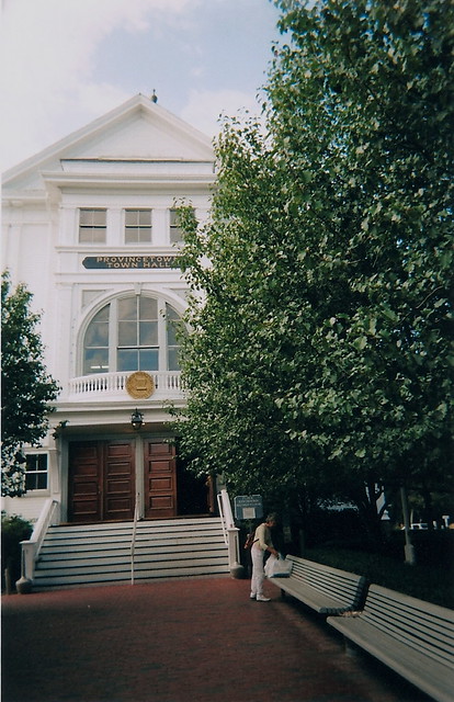 Provincetown Town Hall. all the pictures from provincetown were taken on a disposable camera. this was a really hard time in my life and i just took a drive