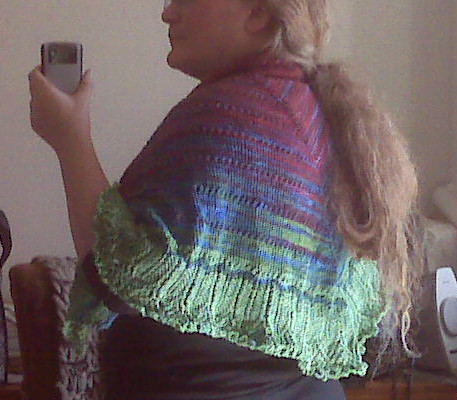 The Eliina is finished, except for blocking!