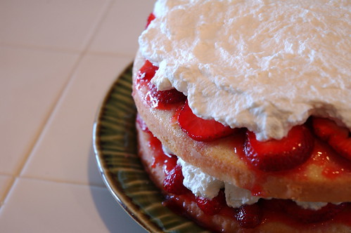 strawberry tallcake