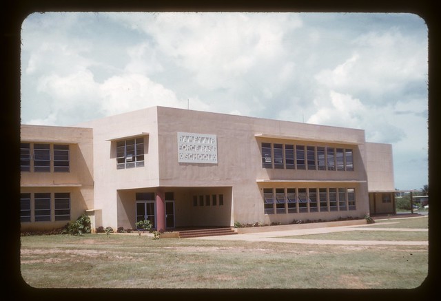 Ramey Air Force Base, Puerto Rico, mid-1950s. David Furman photo.
