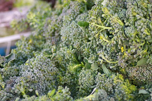 broccolini (also called baby broccoli) from Hillcrest Farmers' Market in San Diego