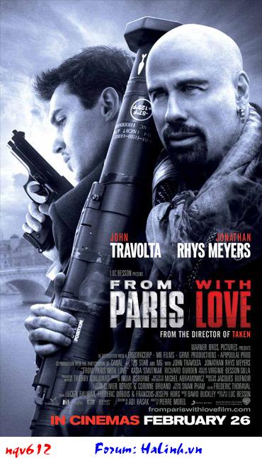 ZinOne Movie Download Fiml HD HOT VIP From Paris with Love [2010] [DVDrip] [MF/MU/HF/RS/UG] [SubV]