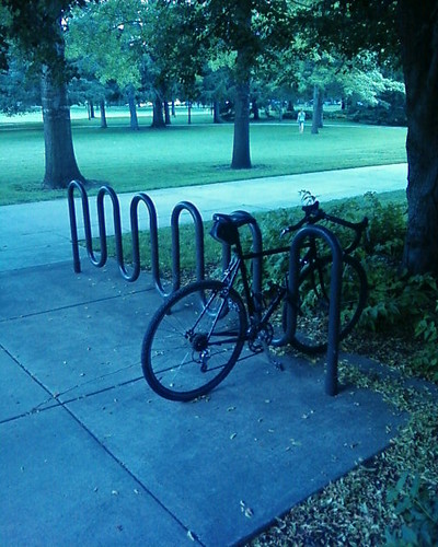 Bike Rack at the End of the Year