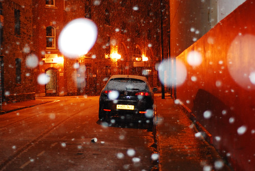 Snow baby!, Denmark Street, Bristol