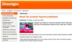 DVLA: but road tax was abolished in 1936 