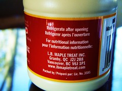 victoria BC - items: Maple Syrup