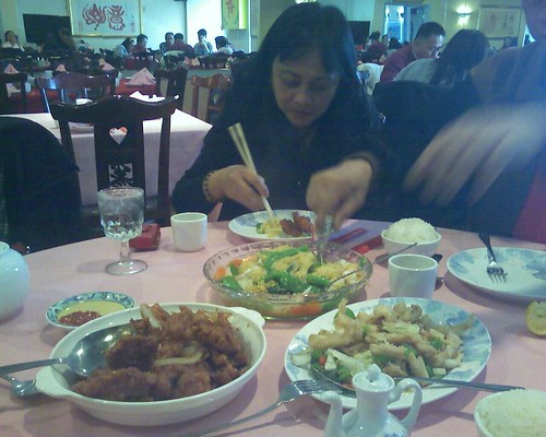 Valentine Lunar New Year lunch at Jasper Chinese restaurant.