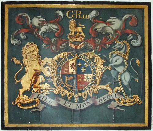 Royal Coat of Arms, Risby Church