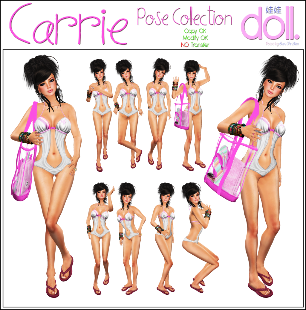 [doll.] Carrie Pose Collection