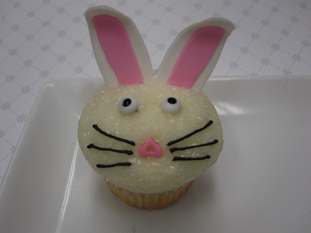 Easter Rabbit Cupcake