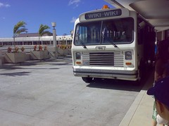 The Wiki-wiki shuttle bus