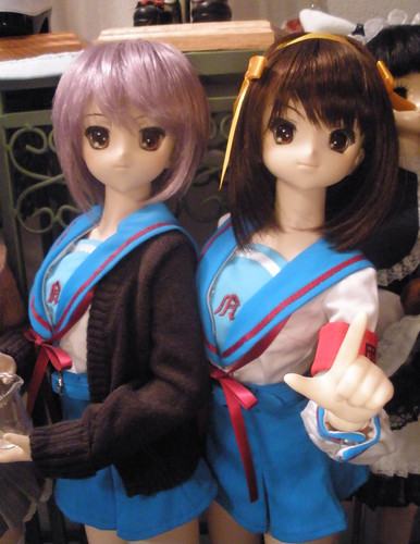 Yuki and Haruhi