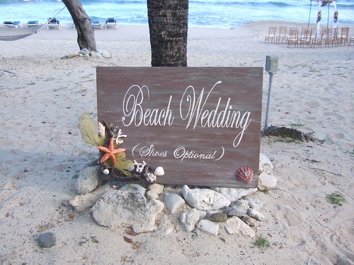 Beach weddings have a unique charm and characteristic all their own