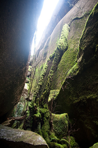 Inside the Cave on South Bald Rock