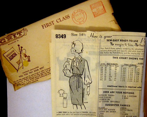 Vintage Mail Order Pattern 8349