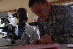 U.S. Army Medical Research Unit - Improving malaria diagnostics, Kisumu, Kenya 05-2010 by US Army Africa