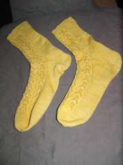 Yellow Mystery Socks