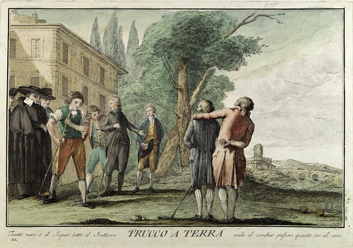 018-Trucco a Terra- Giuochi Trattenimenti e Feste Annue Che si Costumano in Toscana 1790- Giuseppe Piattoli