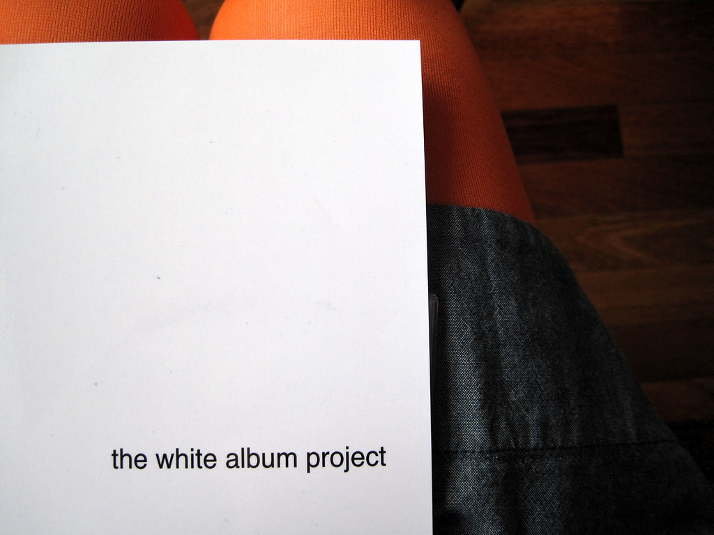 white album:  cover