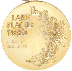1980 Lake Placid Olympic Hockey gold medal reverse