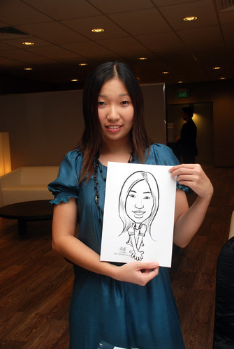 Caricature live sketching for Lonza - 14