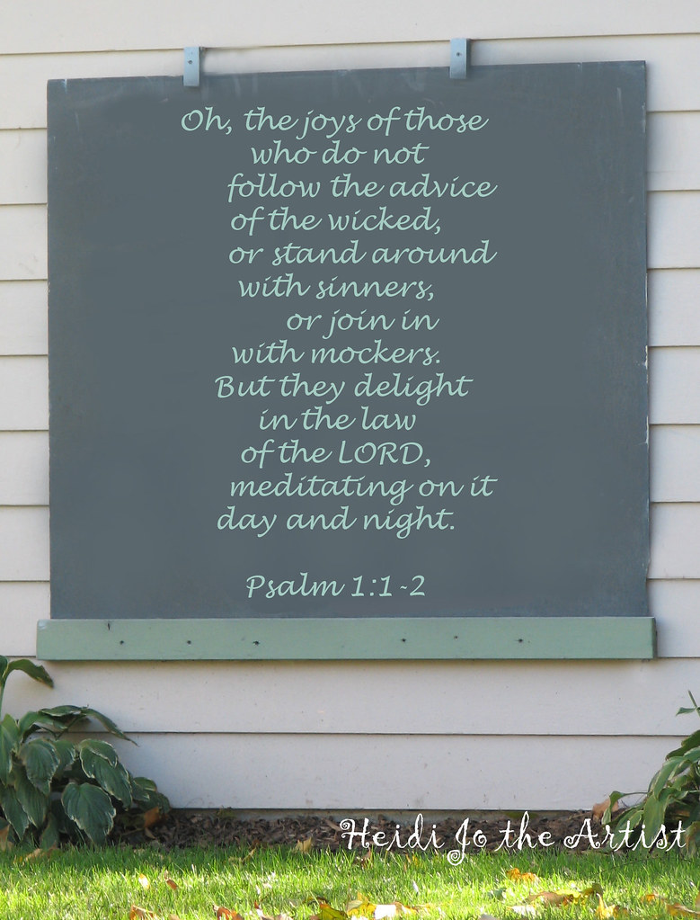 Psalm 1:1-2