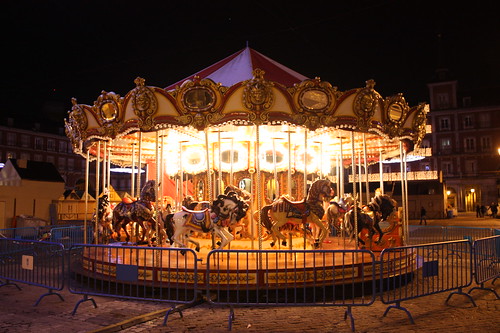 Carousel in Plaza Mayor 01