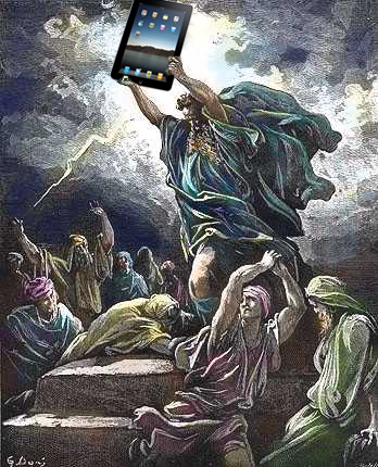 I see your Jesus Phone with a Moses Tablet