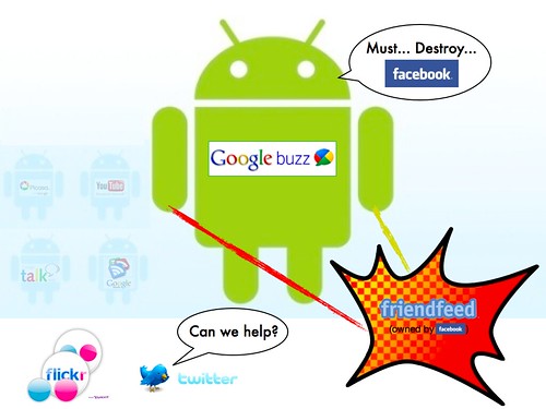Google Buzz vs. FriendFeed