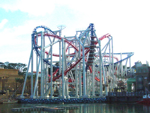 Universal Studios Singapore Roller Coaster
