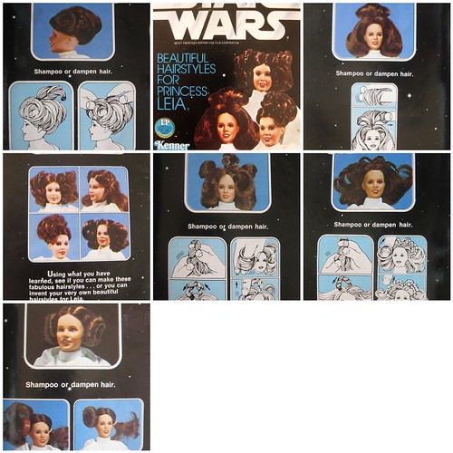 Princess Leia hairstyling booklet