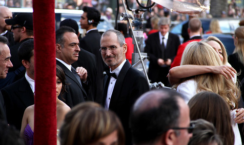 Steve Jobs asistió a los Premios Oscar 2010