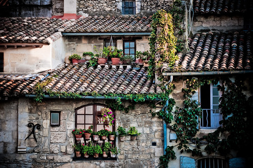 Rooftops in Arles, France