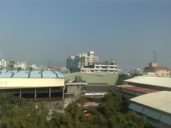 View from the window of HSR