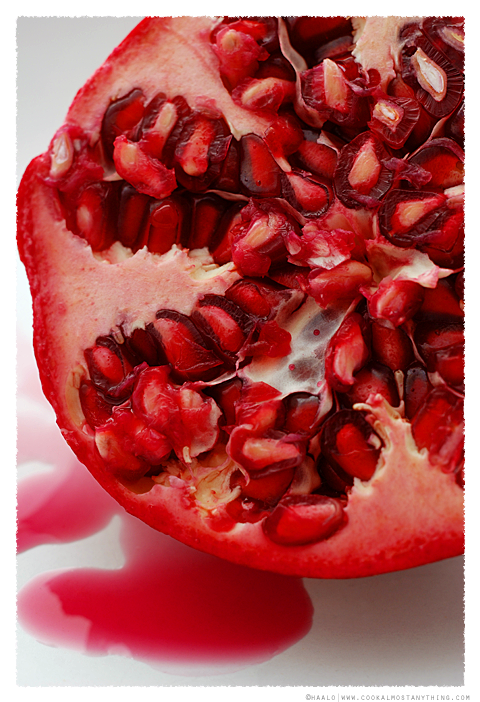 Recipes using pomegranate