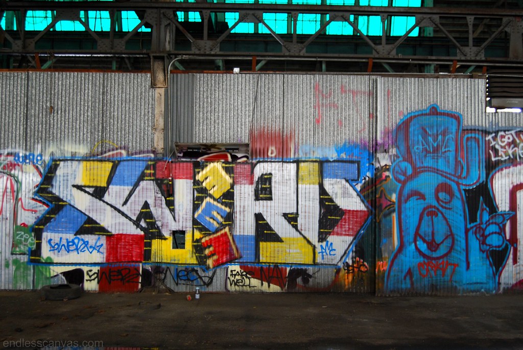 Swerv Graffiti Alameda California East Bay Area. 