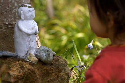 Jizo Bodhisattva & A Boy, Kamakura