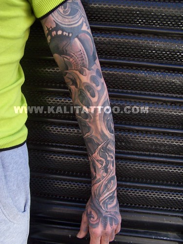 biomechanical tattoo sleeve go back biomechanical tattoo sleeve