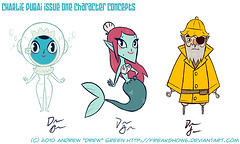 CharlieDubai issue1 character concepts