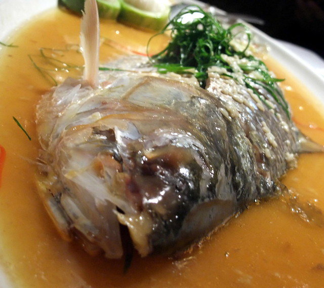 Steam Fish with Rice Wine