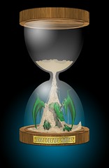 Lost Decade Games hourglass logo