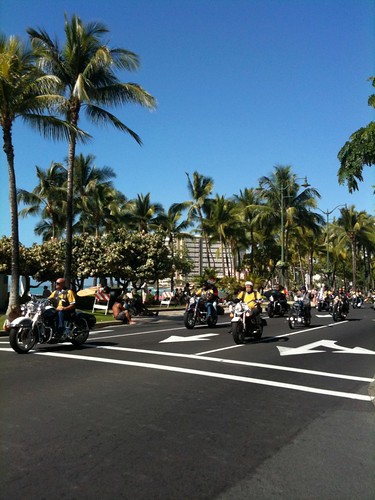 Waikiki Honolulu Motorcycles at Toys for Tots Biker Event 2009