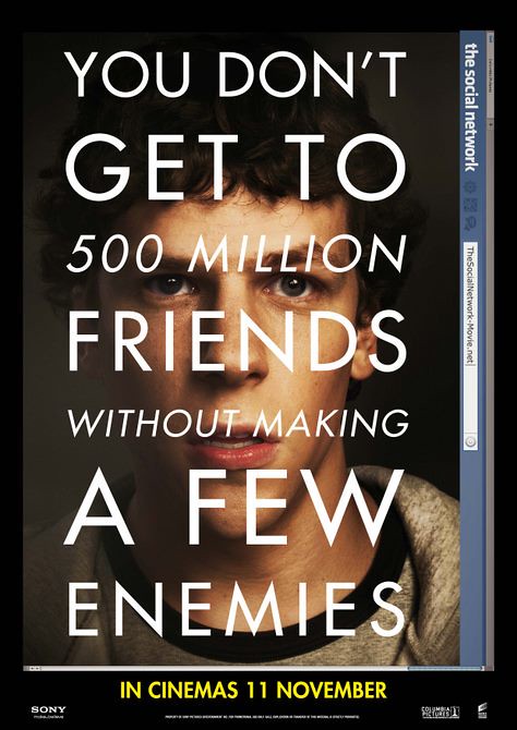 Poster THE SOCIAL NETWORK