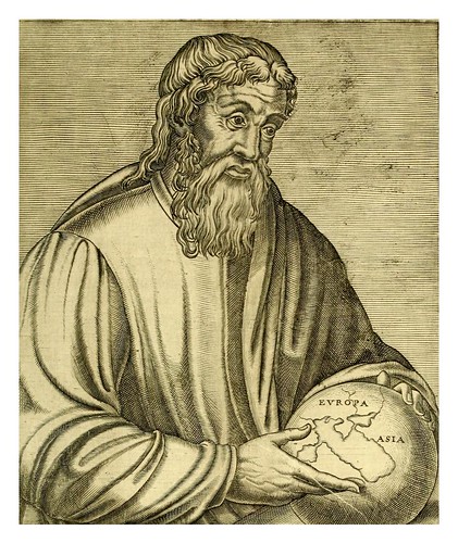 012-Estrabon geografo-Les vrais pourtraits et vies des hommes illustres grecz, latins et payens 1584-André Thevet