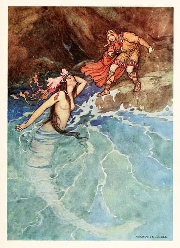 027- El enano amarillo-The fairy book  the best popular fairy stories -Goble Warwick 1913