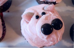 Pig Cupcake