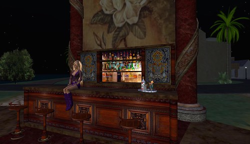 the majestic bar area